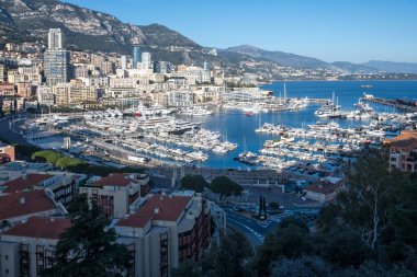 Monte Carlo, Monako 'nun inanılmaz Panoramik manzarası