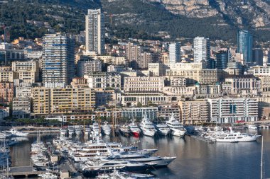 Monte Carlo, Monako 'nun inanılmaz Panoramik manzarası