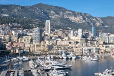 Monte Carlo, Monako 'nun inanılmaz Panoramik manzarası