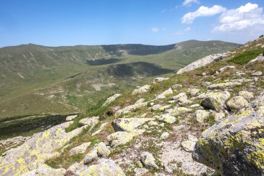 Amazing Summer Landscape of Rila Mountain near Kalin peaks, Bulgaria clipart