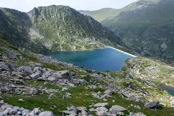 Amazing Summer Landscape Rila Mountain Kalin Peaks Bulgaria — Stock Photo, Image