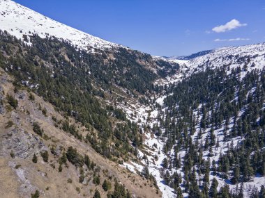 Suhoto Gölü (kuru göl), Rila Dağı, Kyustendil bölgesi, Bulgaristan