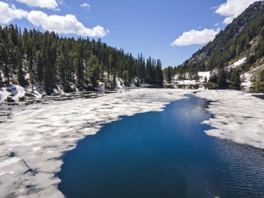 Suhoto Gölü (kuru göl), Rila Dağı, Kyustendil bölgesi, Bulgaristan