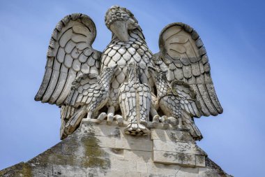 İtalya 'nın Apulia Bölgesi' ndeki Eski Lecce kasabasının muhteşem manzarası.