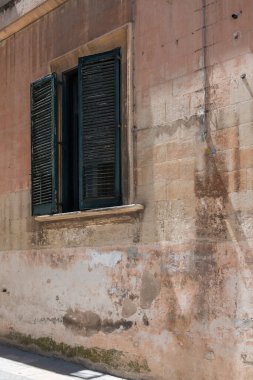 İtalya 'nın Apulia Bölgesi' ndeki Eski Lecce kasabasının muhteşem manzarası.