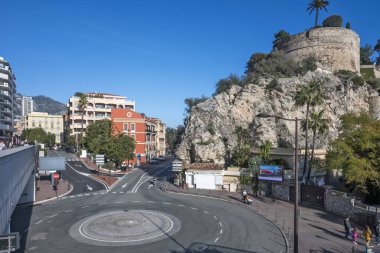 MONTE CARLO, Monako - 27 HAZİRAN 2024: Monte Carlo, Monako 'nun Muhteşem Panoraması