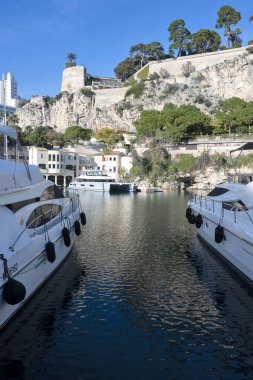 MONTE CARLO, Monako - 27 HAZİRAN 2024: Monte Carlo, Monako 'nun Muhteşem Panoraması