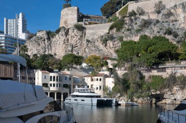 MONTE CARLO, Monako - 27 HAZİRAN 2024: Monte Carlo, Monako 'nun Muhteşem Panoraması