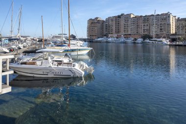 MONTE CARLO, Monako - 27 HAZİRAN 2024: Monte Carlo, Monako 'nun Muhteşem Panoraması
