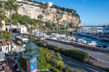 MONTE CARLO, Monako - 27 HAZİRAN 2024: Monte Carlo, Monako 'nun Muhteşem Panoraması