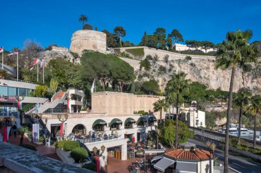 MONTE CARLO, Monako - 27 HAZİRAN 2024: Monte Carlo, Monako 'nun Muhteşem Panoraması