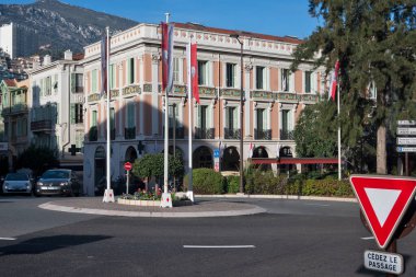 MONTE CARLO, Monako - 27 HAZİRAN 2024: Monte Carlo, Monako 'nun Muhteşem Panoraması