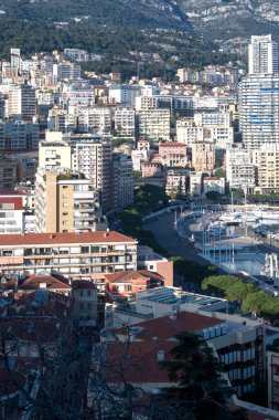 MONTE CARLO, Monako - 27 HAZİRAN 2024: Monte Carlo, Monako 'nun Muhteşem Panoraması