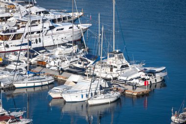 MONTE CARLO, Monako - 27 HAZİRAN 2024: Monte Carlo, Monako 'nun Muhteşem Panoraması