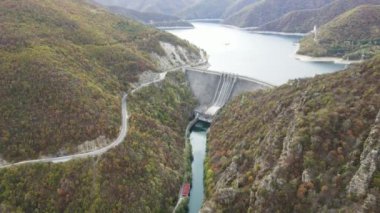 Vacha (Antonivanovtsi) Reservoir, Rodop Dağları, Filibe Bölgesi, Bulgaristan