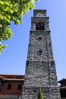 Yunanistan 'ın Epirus Bölgesi' nin Ioannina kenti yakınlarındaki Metsovo köyünün yaylı manzarası