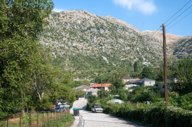 Tsepelovo, Epirus, Yunanistan 'ın inanılmaz manzarası