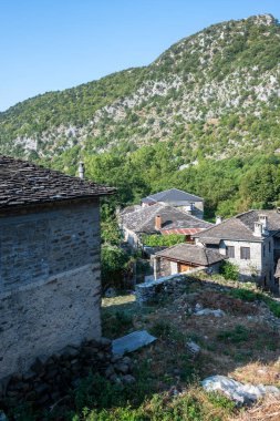 Tsepelovo, Epirus, Yunanistan 'ın inanılmaz manzarası