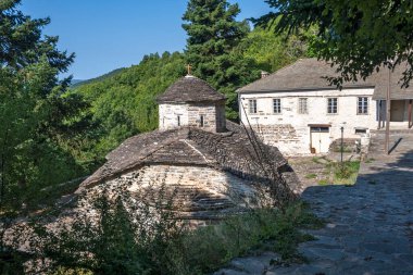 Tsepelovo, Epirus, Yunanistan 'ın inanılmaz manzarası