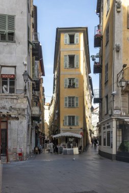 GÜZEL, FRANCE - 28 HAZİRAN 2024: Fransa 'nın Nice, Provence Alpes-Cote d' Azur şehrinin inanılmaz manzarası