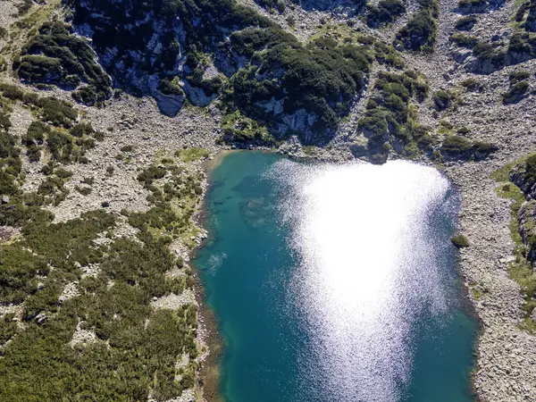 stock image Amazing Summer Landscape of Rila mountain near The Dead and The Fish Lakes, Bulgaria