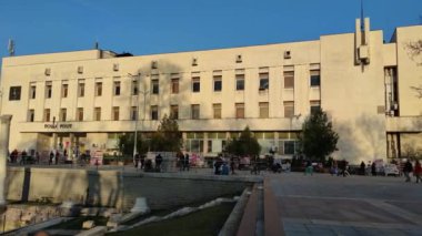 PLOVDIV, BULGARIA - 22 Şubat 2021: Bulgaristan 'ın Filibe kentinin şaşırtıcı Panoraması 