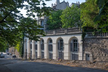 GENEVA, SWitzERLAND - 18 Haziran 2023: İsviçre 'nin Cenevre kentinin şaşırtıcı Panoraması