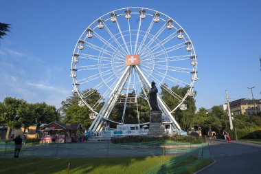 GENEVA, SWitzERLAND - 18 Haziran 2023: İsviçre 'nin Cenevre kentinin şaşırtıcı Panoraması