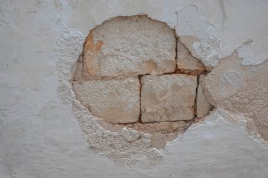 İtalya 'nın Apulia Bölgesi, Locorotondo şehrinin muhteşem manzarası.