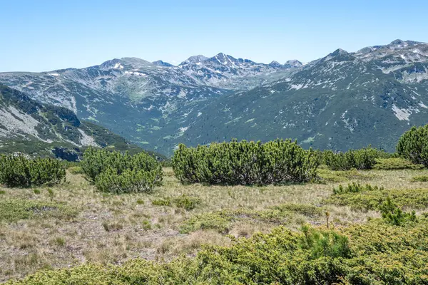 stock image Amazing Summer Landscape of Rila mountain near Granchar Lake, Bulgaria