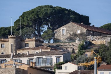 CANNES, FRANCE - 29 Ocak 2024: Cannes, Provence Alpes-Cote d 'Azur, Fransa