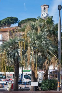 CANNES, FRANCE - 29 Ocak 2024: Cannes, Provence Alpes-Cote d 'Azur, Fransa