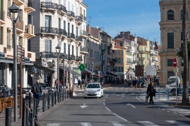 CANNES, FRANCE - 29 Ocak 2024: Cannes, Provence Alpes-Cote d 'Azur, Fransa