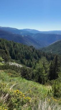 Bulgaristan 'ın Granchar Gölü yakınlarındaki Rila Dağı' nın İnanılmaz Yaz Manzarası