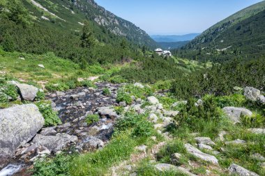 Amazing Summer landscape of Rila Mountain near Malyovitsa peak, Bulgaria