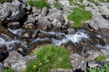 Amazing Summer landscape of Rila Mountain near Malyovitsa peak, Bulgaria