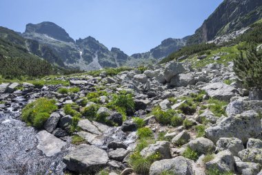 Amazing Summer landscape of Rila Mountain near Malyovitsa peak, Bulgaria
