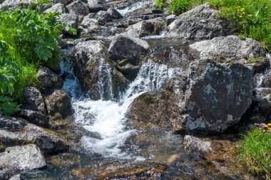Amazing Summer landscape of Rila Mountain near Malyovitsa peak, Bulgaria
