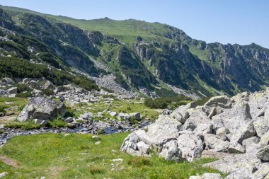 Amazing Summer landscape of Rila Mountain near Malyovitsa peak, Bulgaria