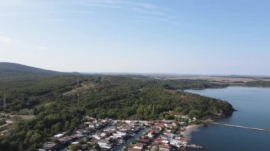 Bulgaristan 'ın Musala zirvesi yakınlarındaki Rila Dağı' nın şaşırtıcı hava kışı manzarası