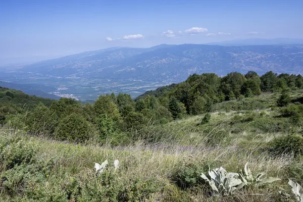 stock image Summer view of Belasitsa Mountain around Kongur peak, Blagoevgrad Region, Bulgaria