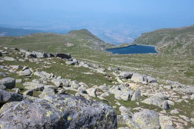 Bulgaristan 'ın Kalin zirvesi yakınlarındaki Rila Dağı' nın şaşırtıcı manzarası