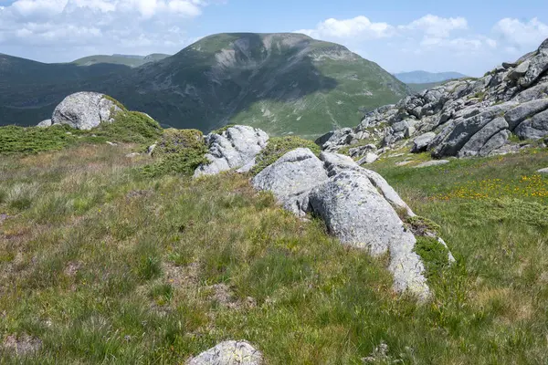 stock image Amazing Panorama of Rila Mountain near Kalin peak, Bulgaria