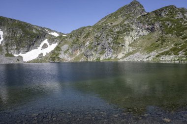 Bulgaristan 'ın Yedi Rila Gölü yakınlarındaki Rila Dağı' nın muhteşem manzarası