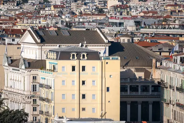 Nice, Provence Alpes-Cote d 'Azur, Fransa' nın Muhteşem Panoraması