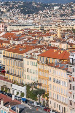 Nice, Provence Alpes-Cote d 'Azur, Fransa' nın Muhteşem Panoraması