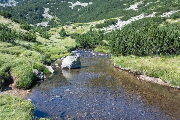 Amazing Summer view of Pirin Mountain around Banderitsa River, Bulgaria