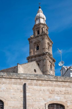 İtalya 'nın Apulia Bölgesi, Monopoli şehrinin muhteşem manzarası