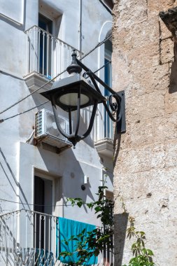 İtalya 'nın Apulia Bölgesi, Monopoli şehrinin muhteşem manzarası