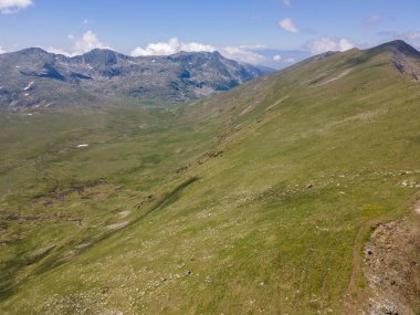 Yedi Rila Gölünün havadan görünüşü, Rila Dağı, Bulgaristan